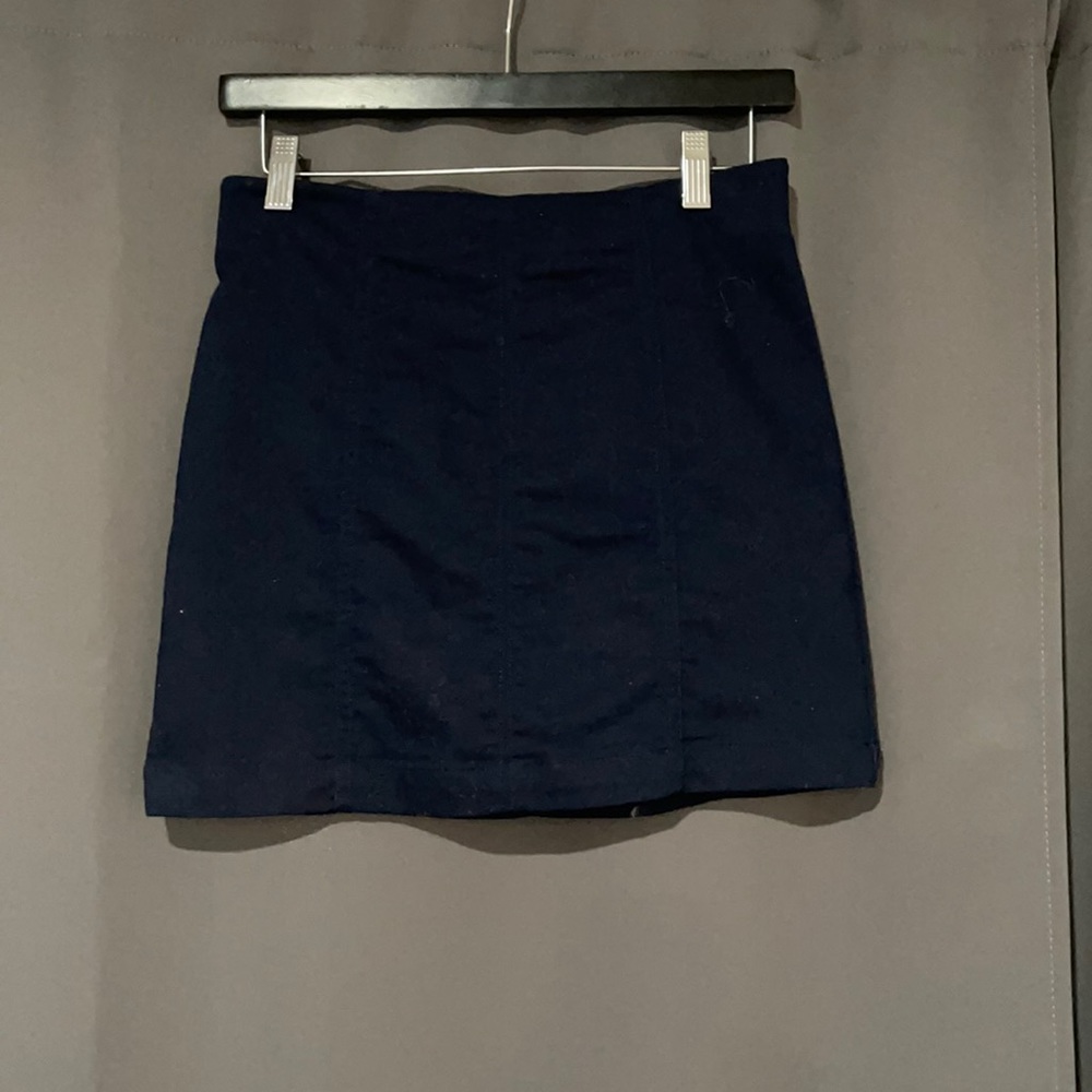 navy Forever 21 skirt